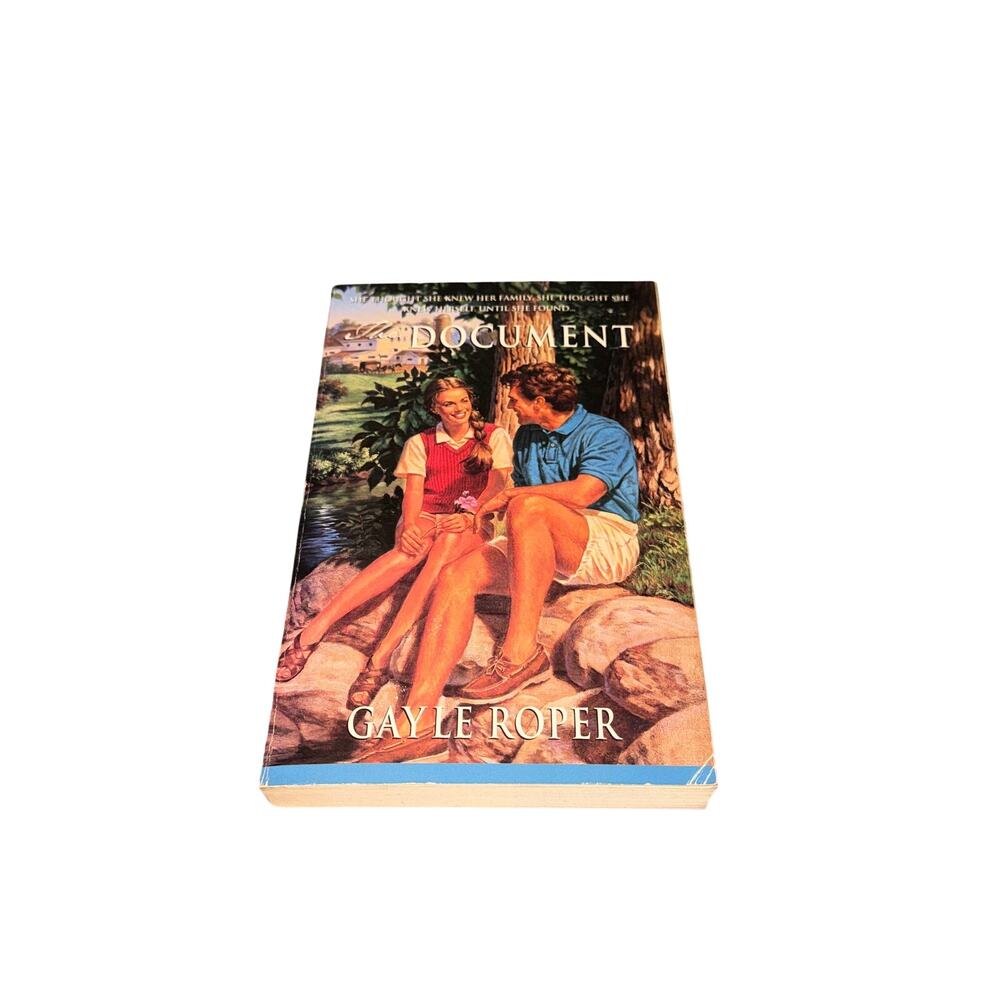 The Document Gayle Roper Paperback Fiction Romance Christian